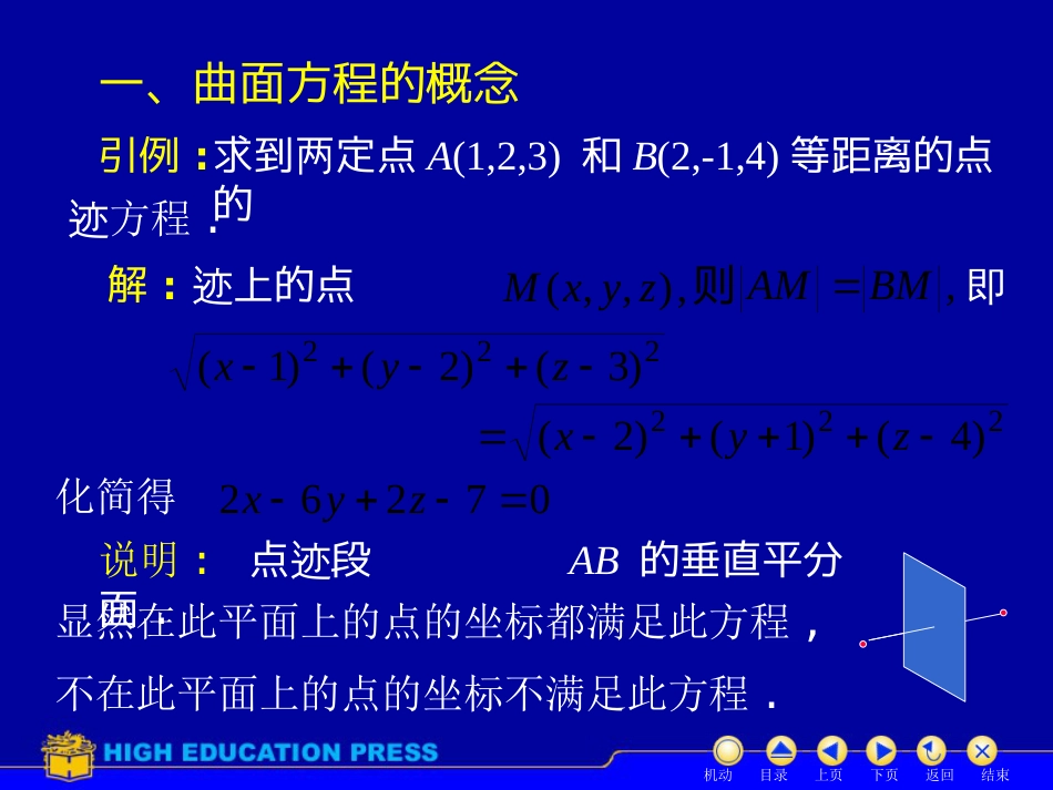 (3)--D7_3曲面方程美妙的高等数学_第2页