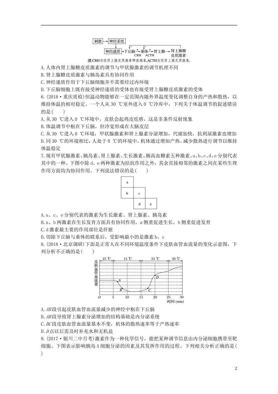高考生物一轮复习精选提分练56苏教_第2页