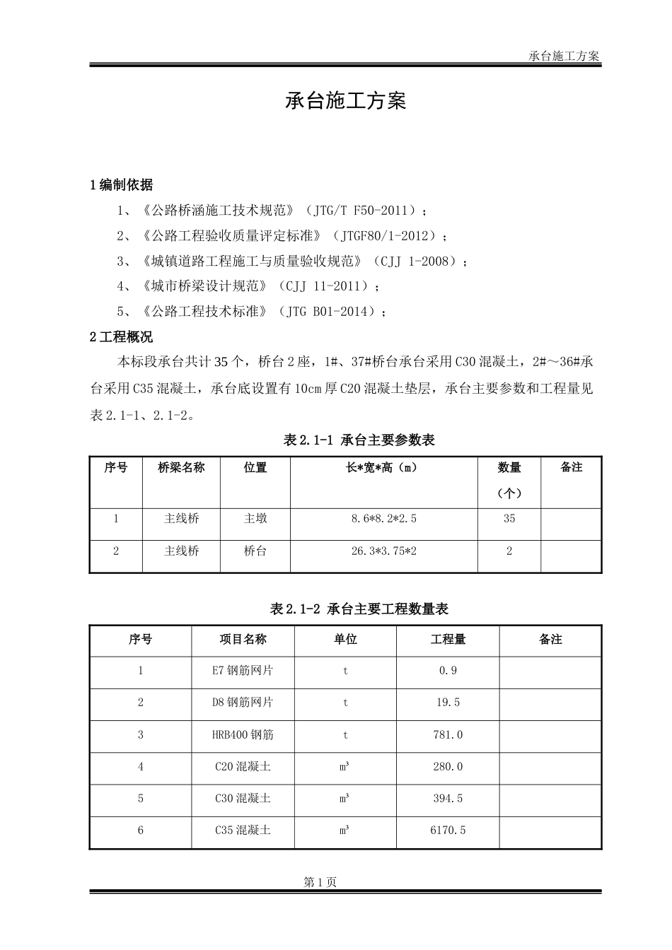 承台施工方案[共19页]_第2页