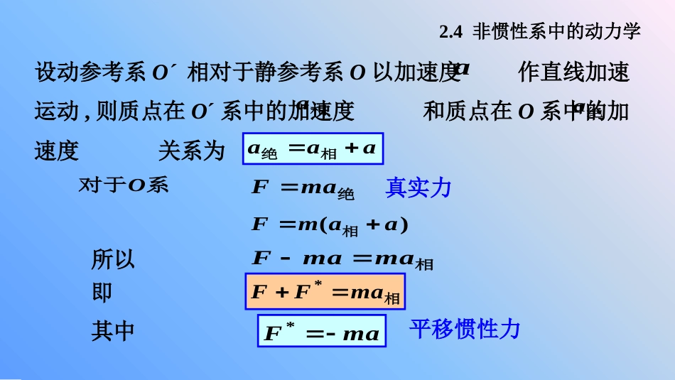 (7.4)--3.4 非惯性系中的动力学_第3页