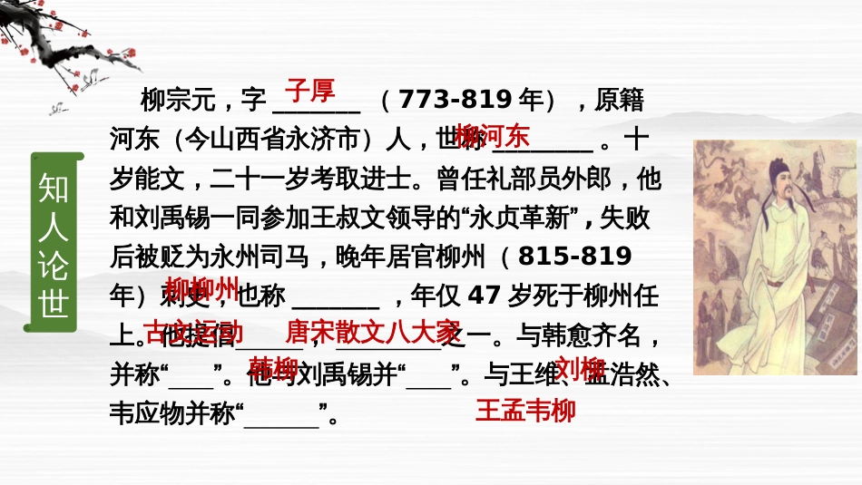 11.“柳宗元”《种树郭橐驼传》（共46张）课件_第3页