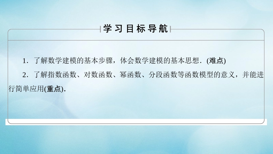 高中数学 第三章 指数函数、对数函数和幂函数 3.4. 函数模型及其应用课件 苏教版必修_第2页