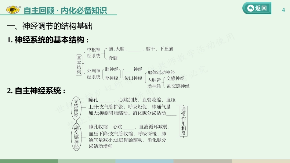 第八单元 第2课　神经调节的结构基础和基本方式_第3页