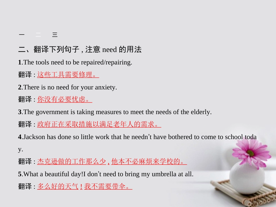 高中英语 Module  Small Talk Section Ⅱ Grammar课件 外研版选修6_第3页