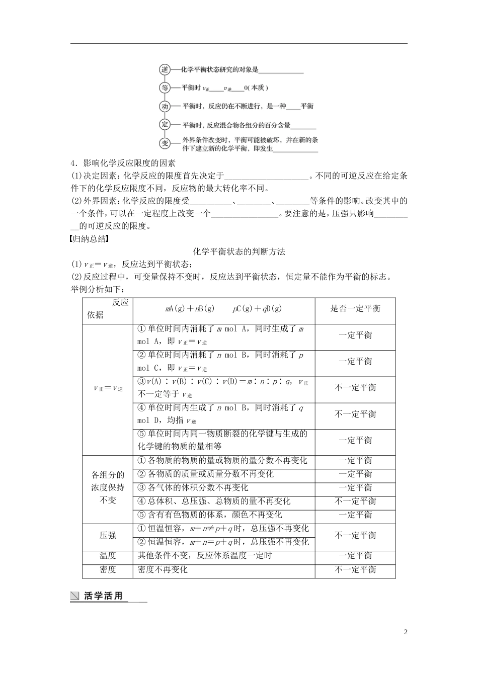 高中化学第章化学键化学反应与能量化学反应的限度学案鲁科必修_第2页