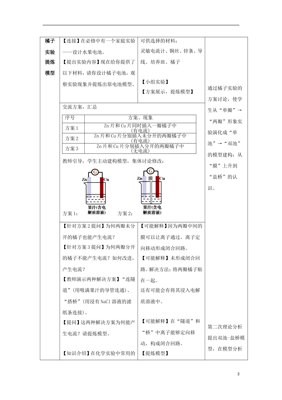 高中化学第四章电化学基础原电池说课新人教选修_第3页