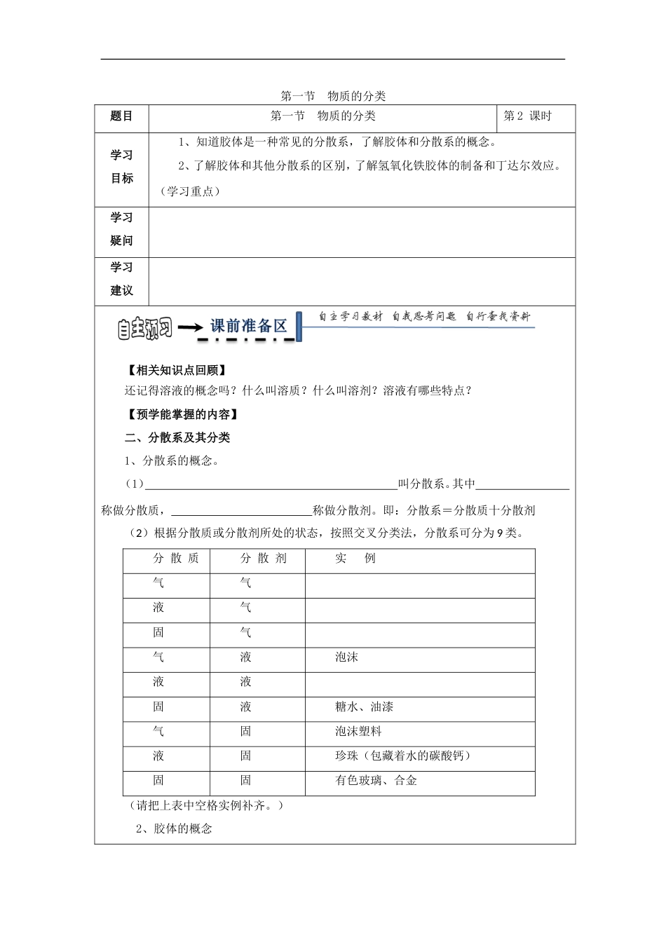 高中化学第二章化学物质及其变化第一节物质的分类时学案新人教必修_第1页