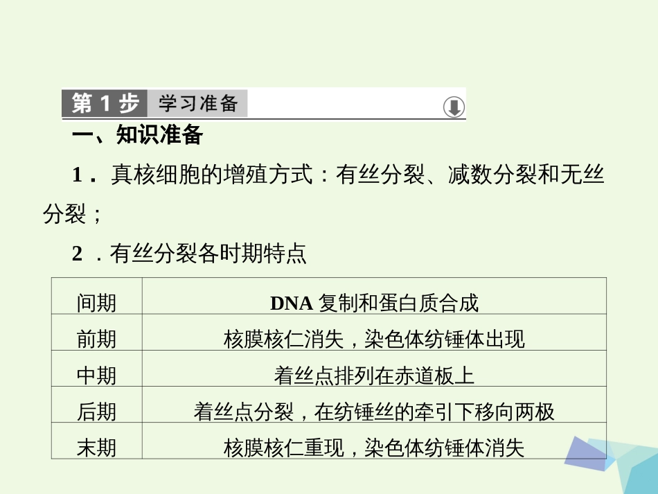 高中生物 第二章 基因和染色体的关系 第1节 减数分裂和受精作用第1课时课件 新人教版必修_第2页