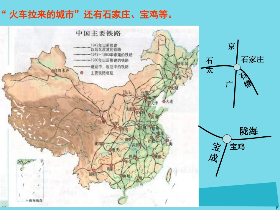 高中地理 5.2 交通运输方式和布局变化的影响课件2 新人教版必修_第3页