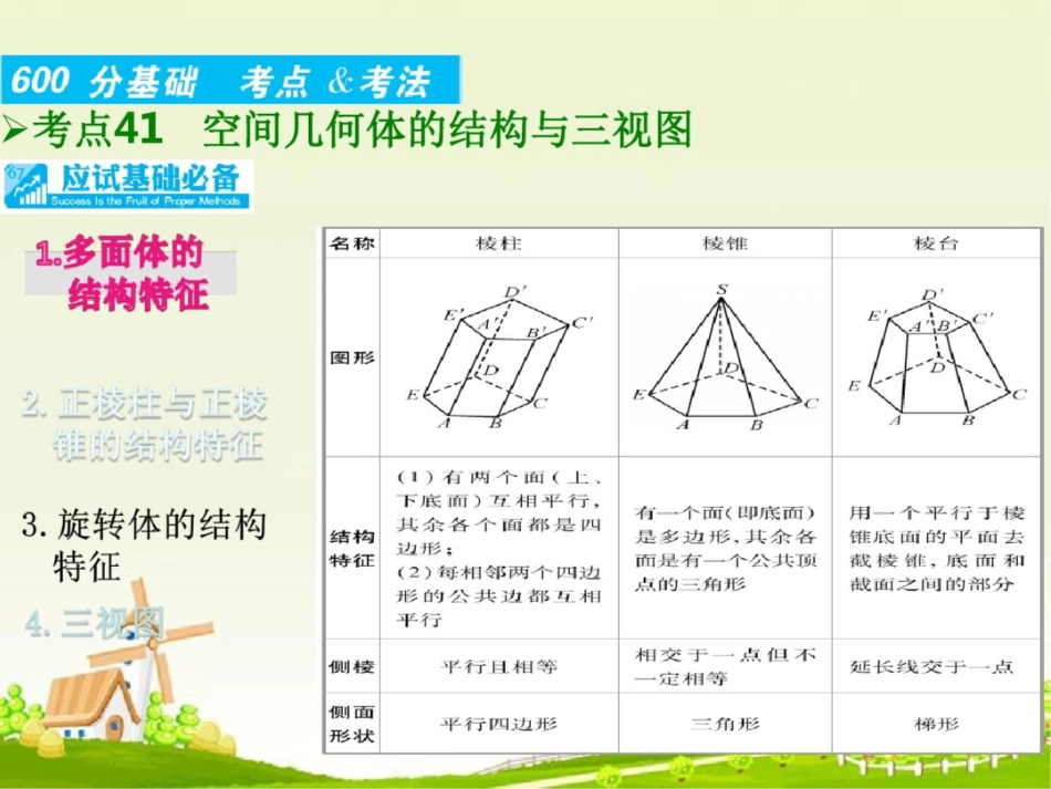 2018版高考数学大一轮复习专题8立体几何课件文_第3页