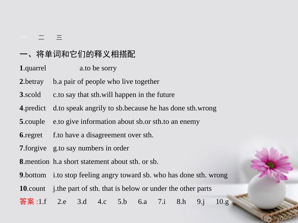 高中英语 Module 3 Interpersonal RelationshipsFriendship Section Ⅲ Integrating Skills课件 外研版选修_第2页