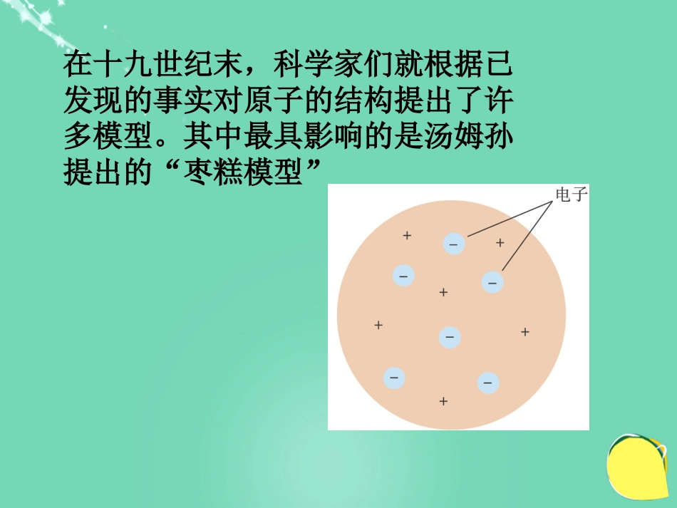 高中物理 第二章 原子结构 第节 原子的核式结构模型课件 教科版选修_第2页