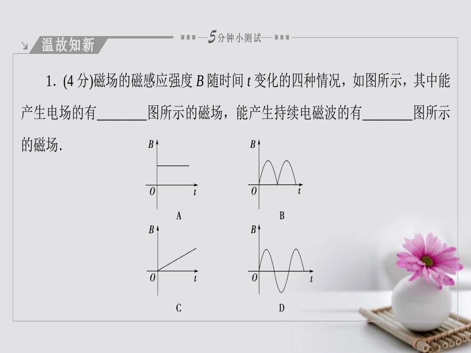 高中物理 第3章 电磁振荡与电磁波 第3节 电磁波的发射、传播和接收课件 粤教版选修34_第2页