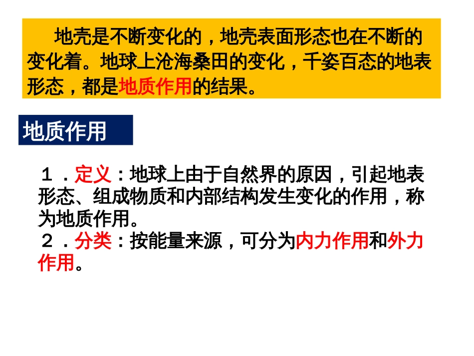 高一地理必修一第四章地表形态的塑造精华_第2页