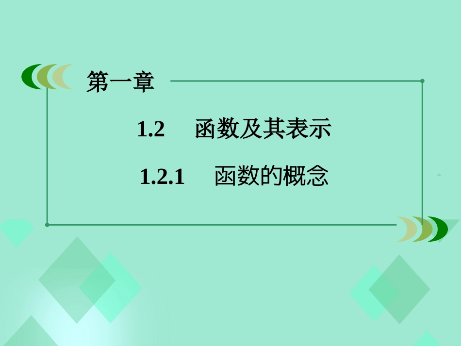 高中数学 第一章 集合与函数的概念 1.2.1 函数的概念课件 新人教A版必修_第3页