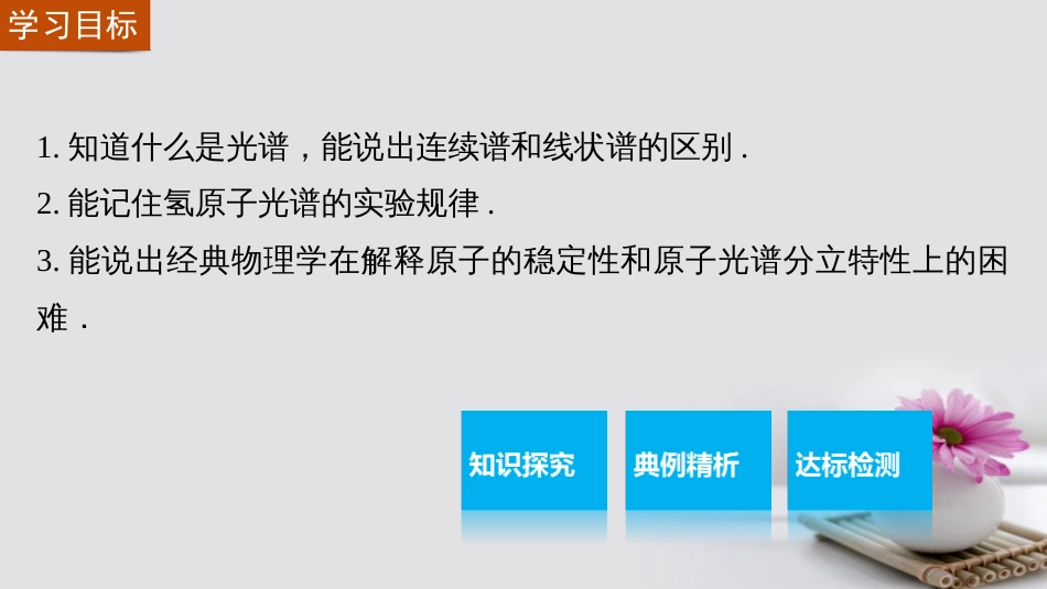 高中物理 18.3 氢原子光谱课件 新人教版选修35_第2页