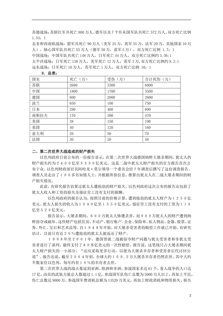 高中历史第三单元第二次世界大战3.12反法西斯战争的胜利素材岳麓版选修3_第2页