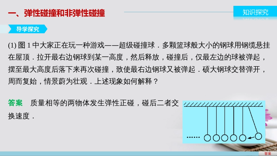 高中物理 16.4 碰撞课件 新人教版选修35_第3页