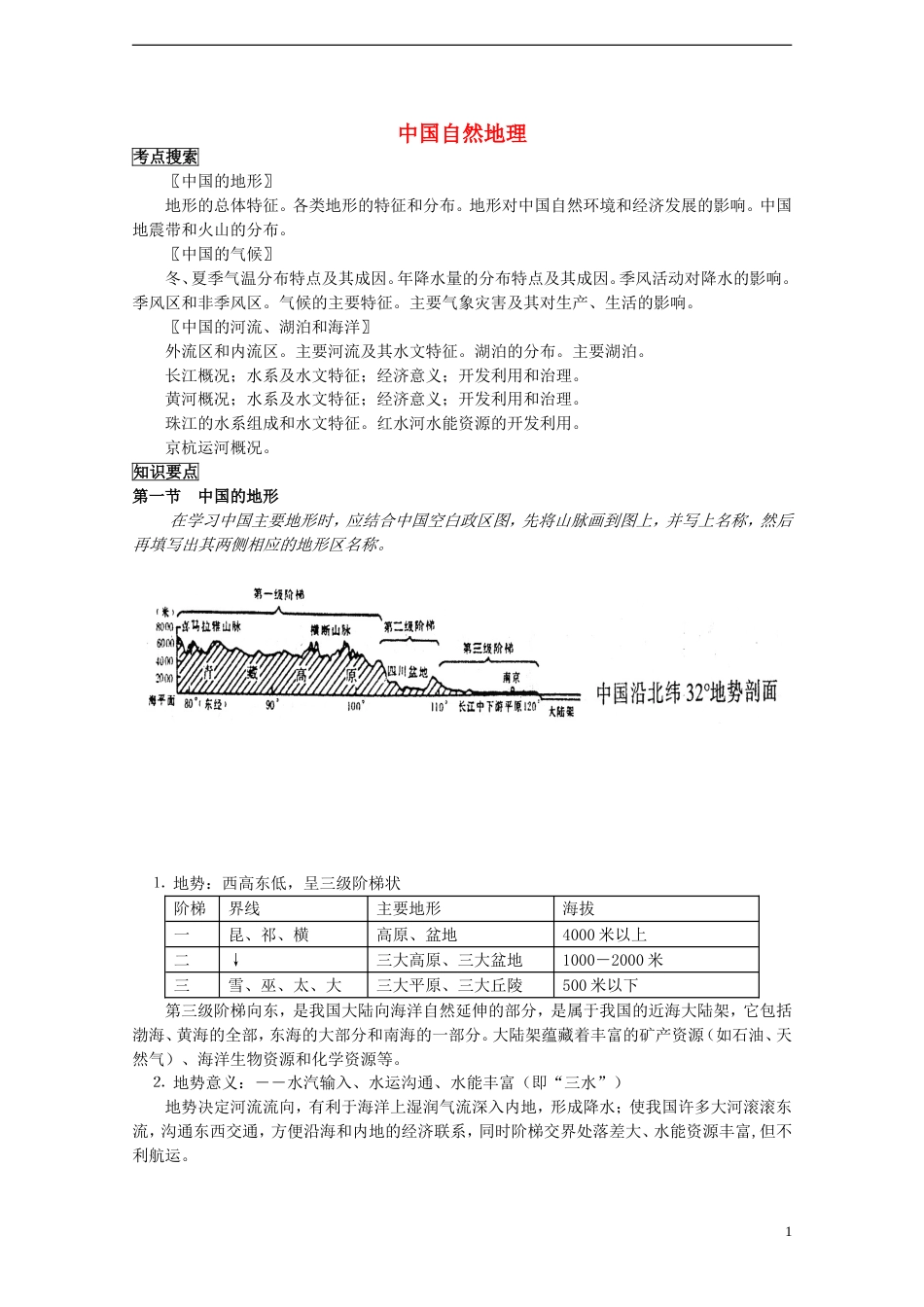 高中地理第三章自然环境地理的整体性与差异性3.1自然地理要素变化与环境变迁素材2湘教版必修1_第1页