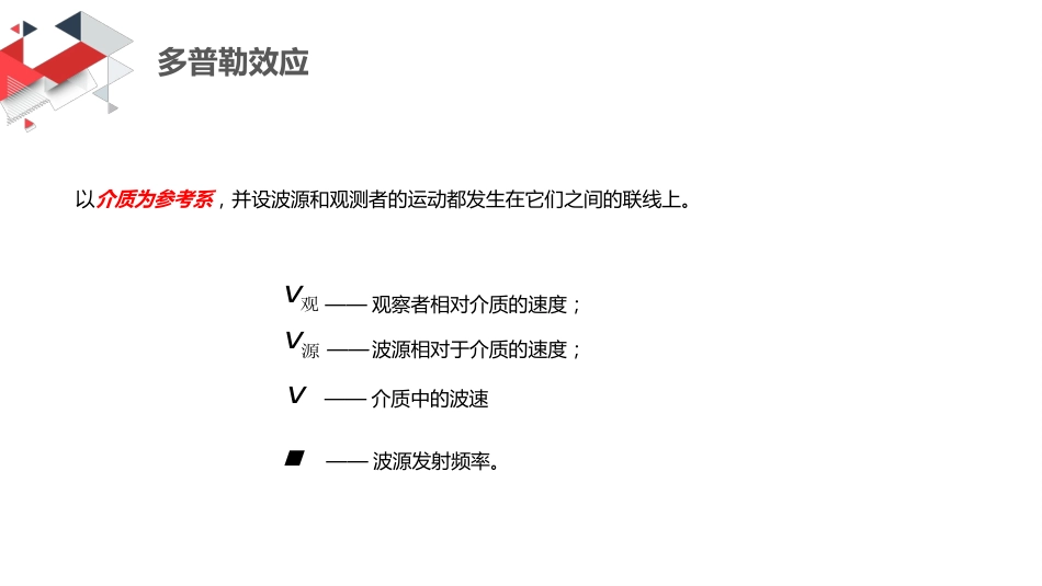 (40)--8.6 多普勒效应力学_第3页