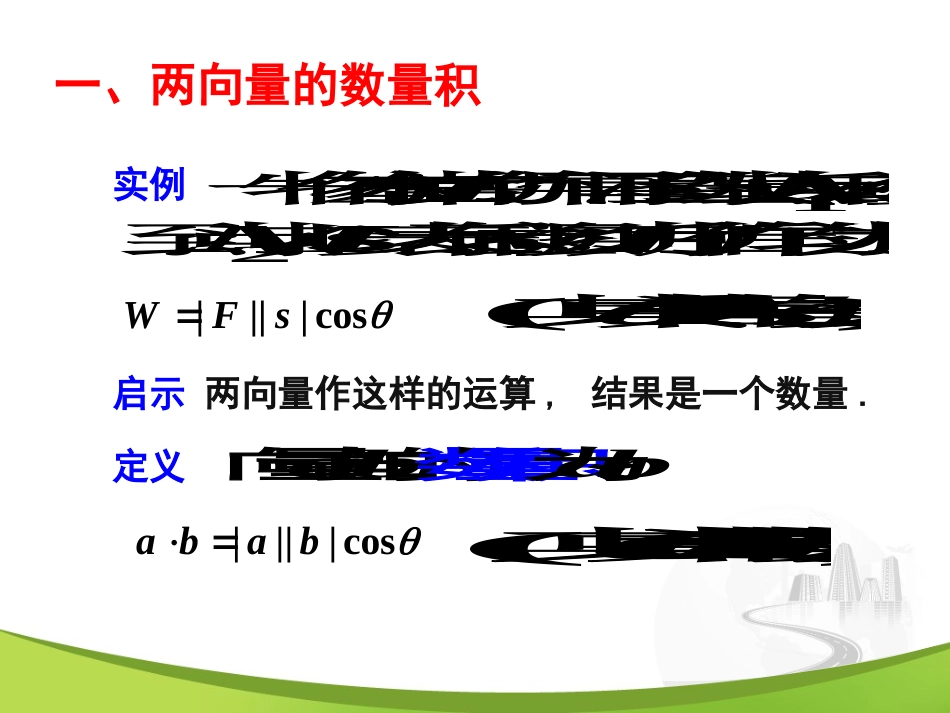 8-2 数量积 向量积美妙的高等数学_第2页