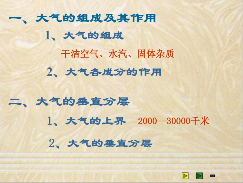 地球上的大气大气的组成和垂直分层_第3页