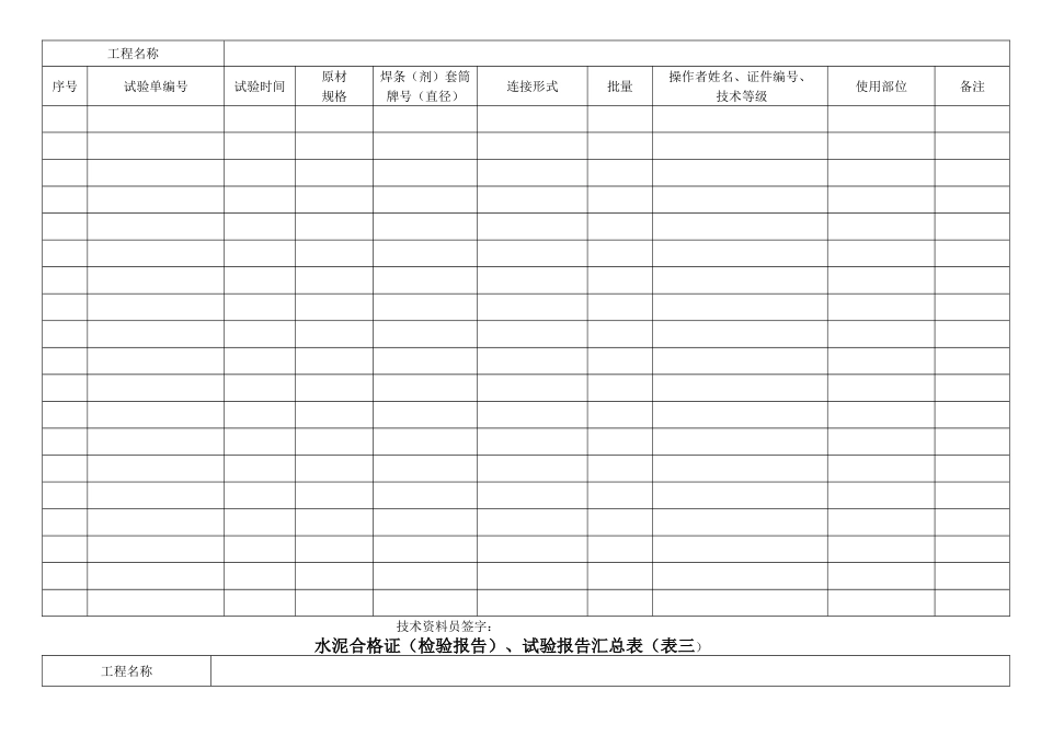 建筑材料台账汇总表[共10页]_第2页