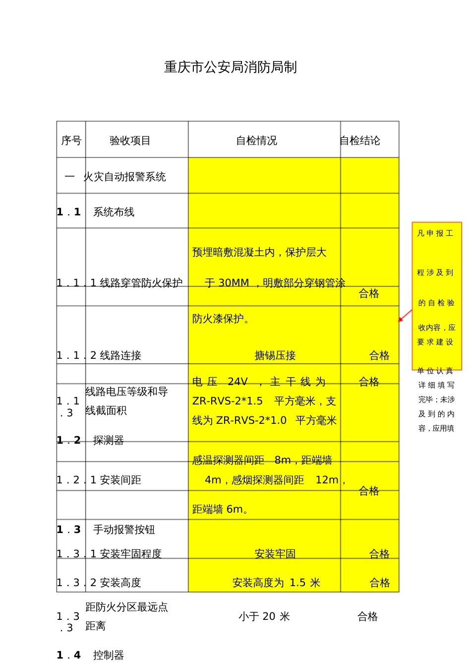 建设工程消防安全质量验收报告表填写样本[共10页]_第2页