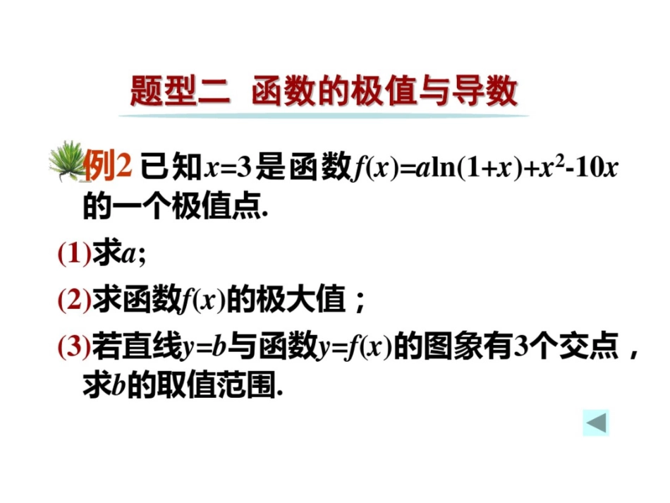 导数的应用典型例题_第2页