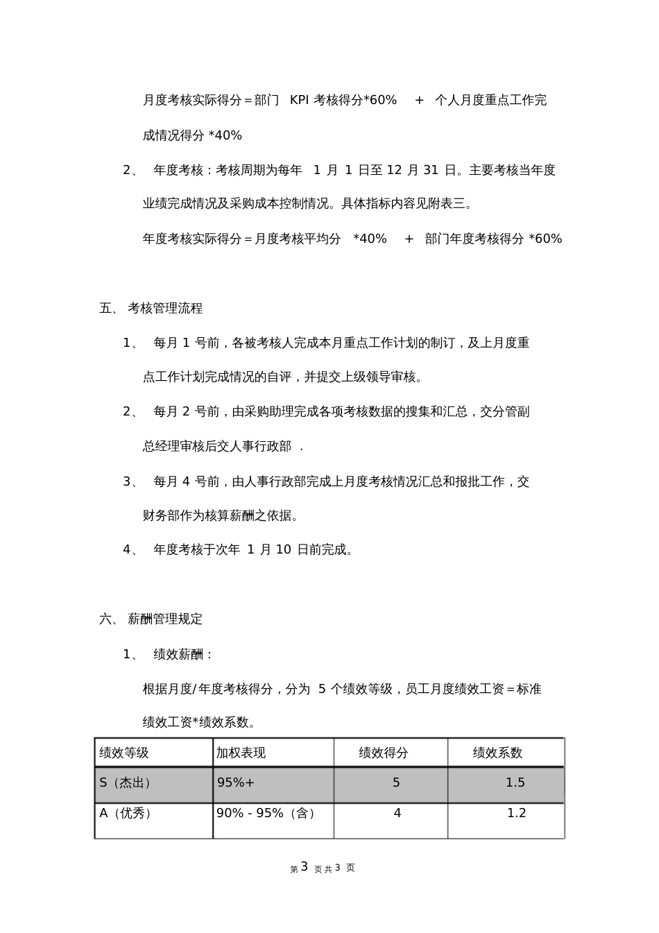 采购部门薪酬考核规定[共5页]_第3页