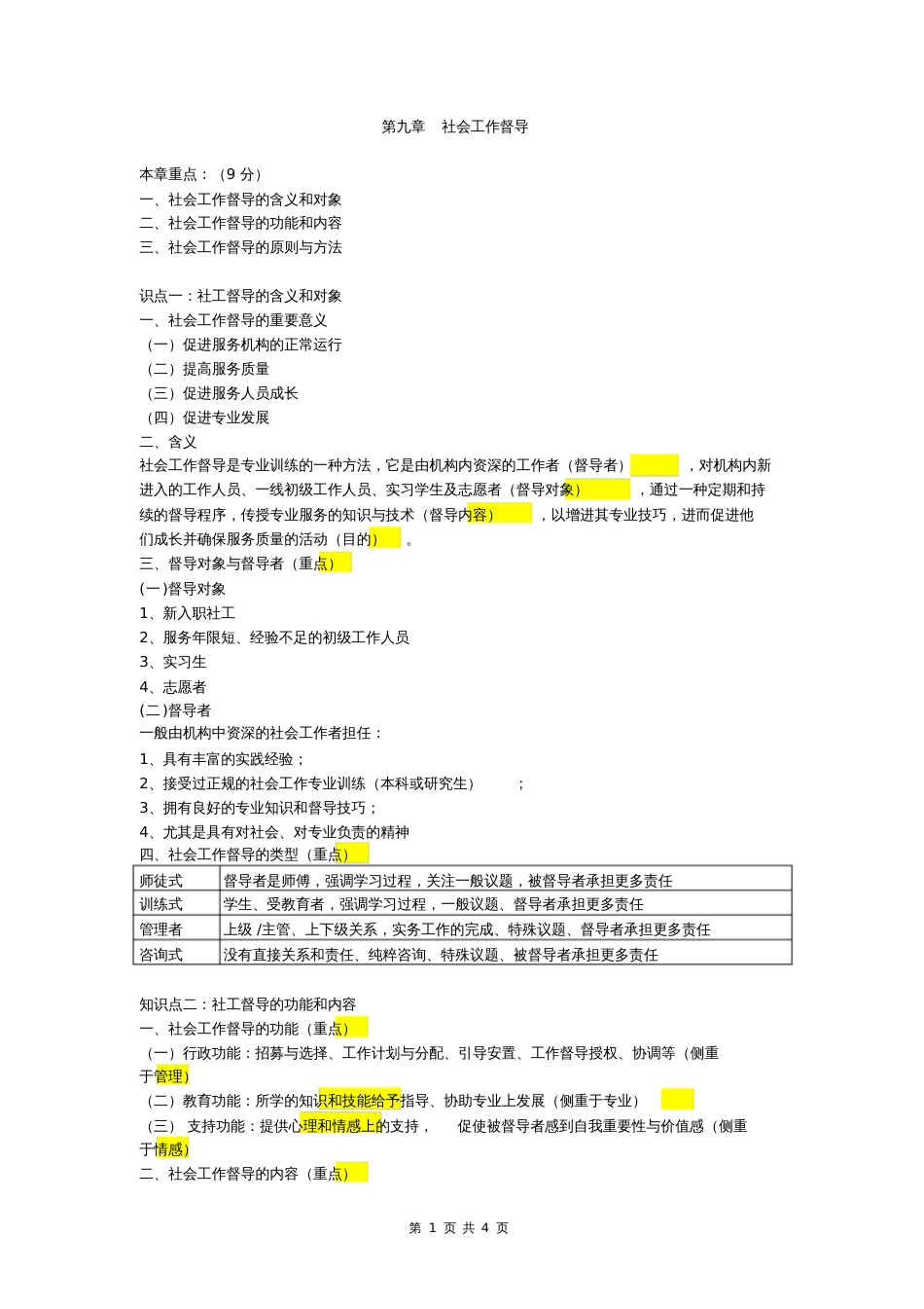 第九章社会工作督导_第1页