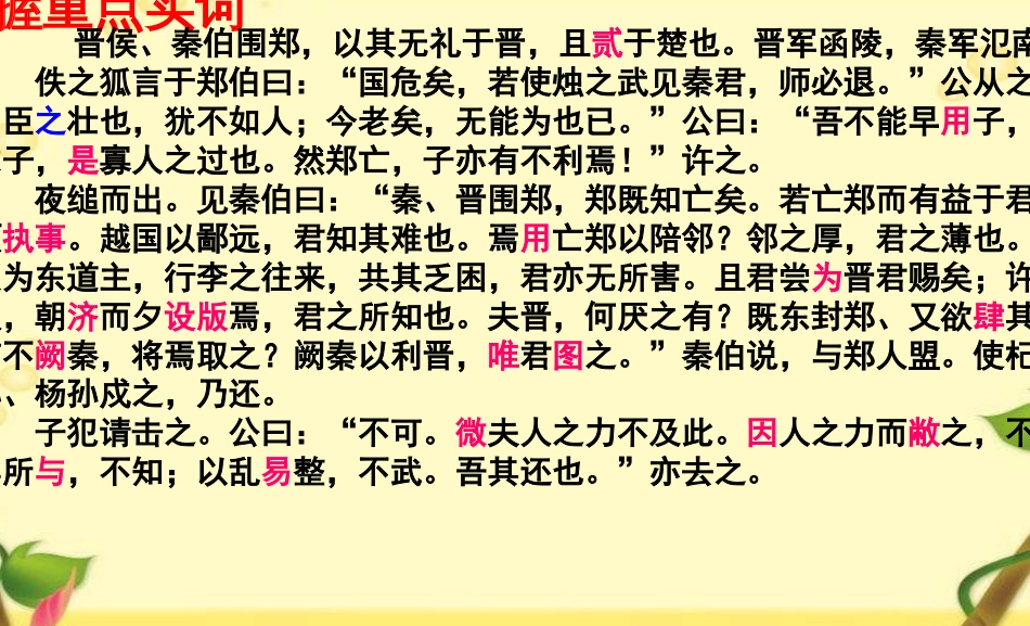高中语文必修一文言文知识点归纳..[共63页]_第3页