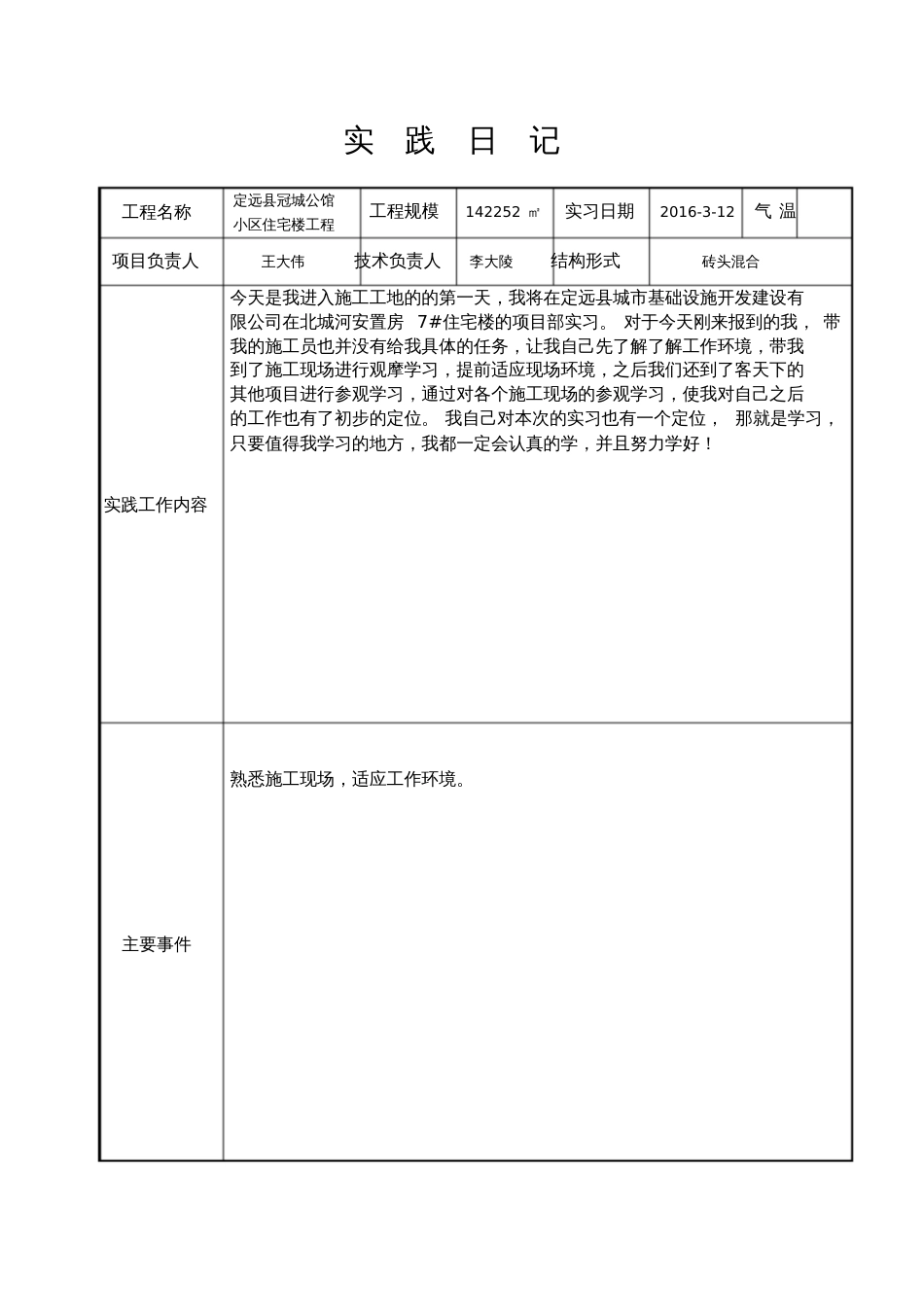 建筑施工日志30篇+一般版_第1页