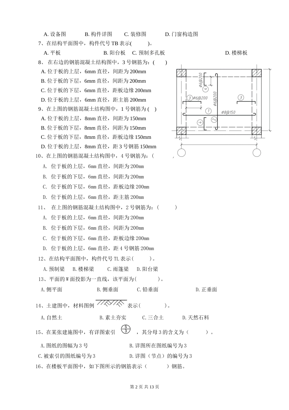 建筑工程预算识图[共13页]_第2页