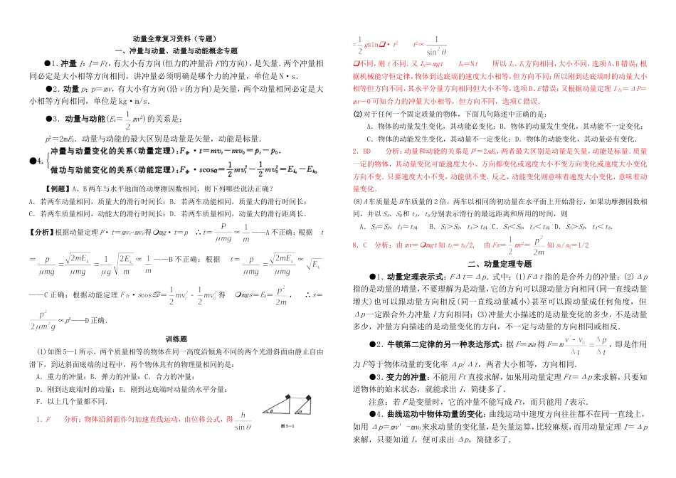 高中物理动量知识点[共8页]_第1页