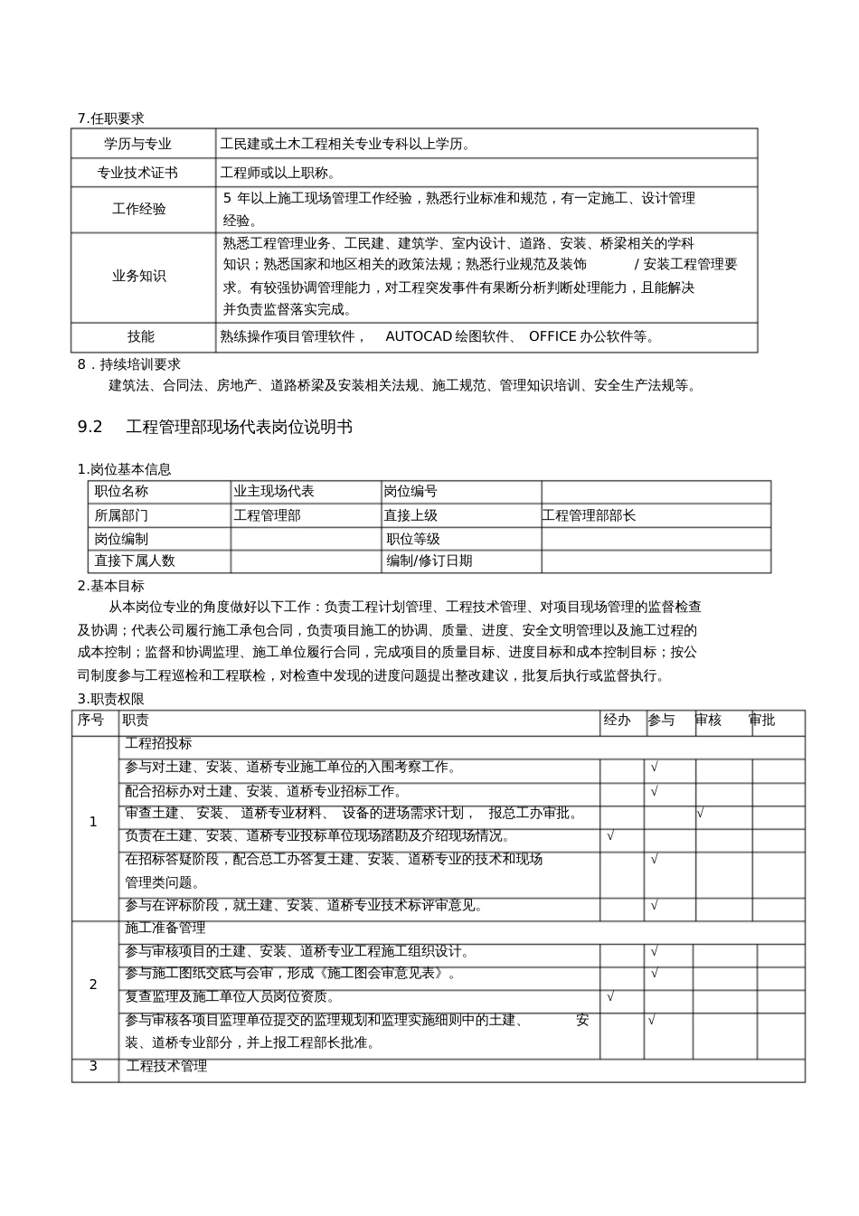 工程部职责[共6页]_第3页