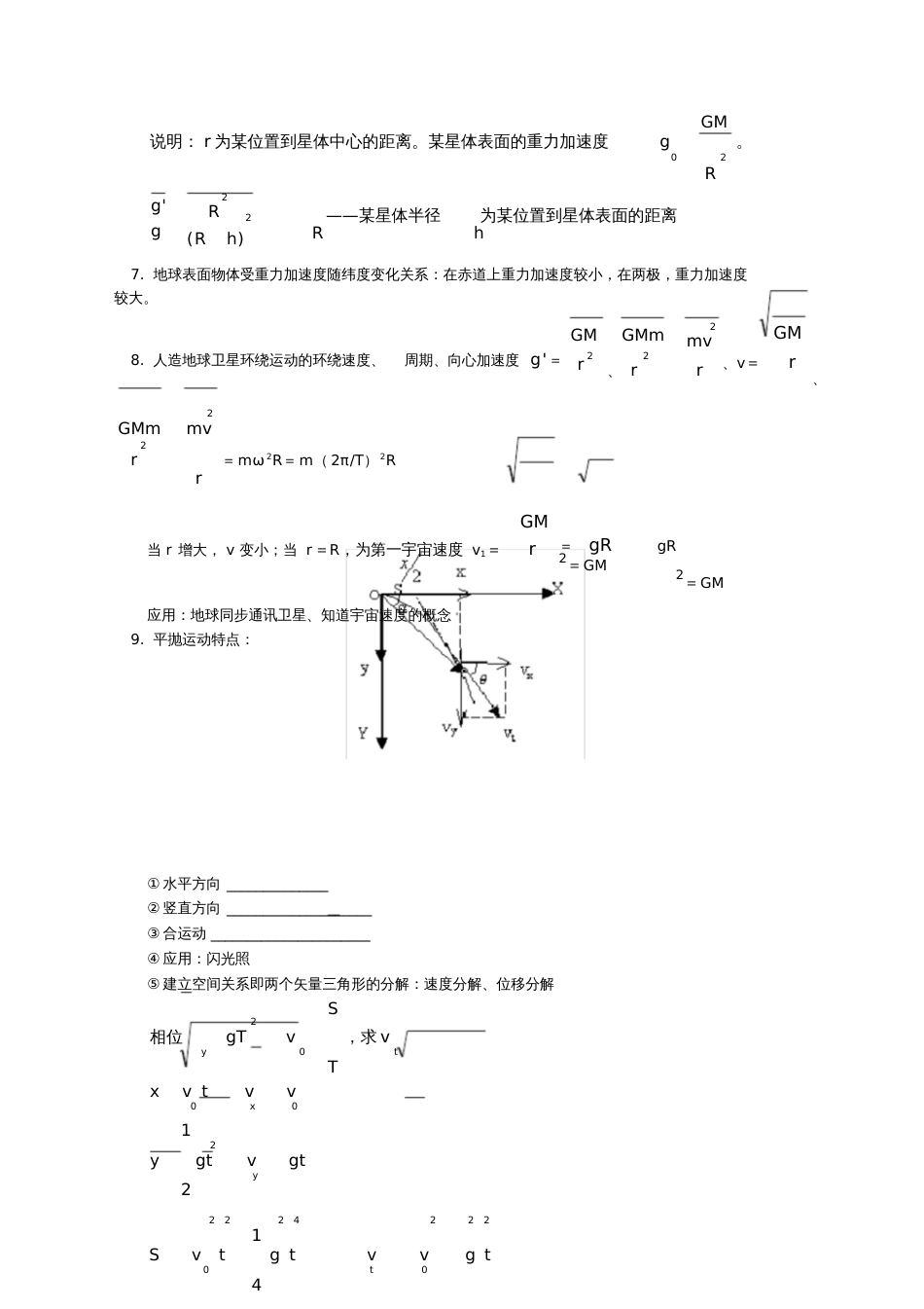 高中物理知识点详细总结及例题[共39页]_第3页