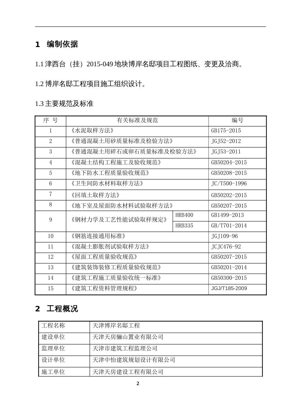 建筑工程试验计划方案[共15页]_第2页