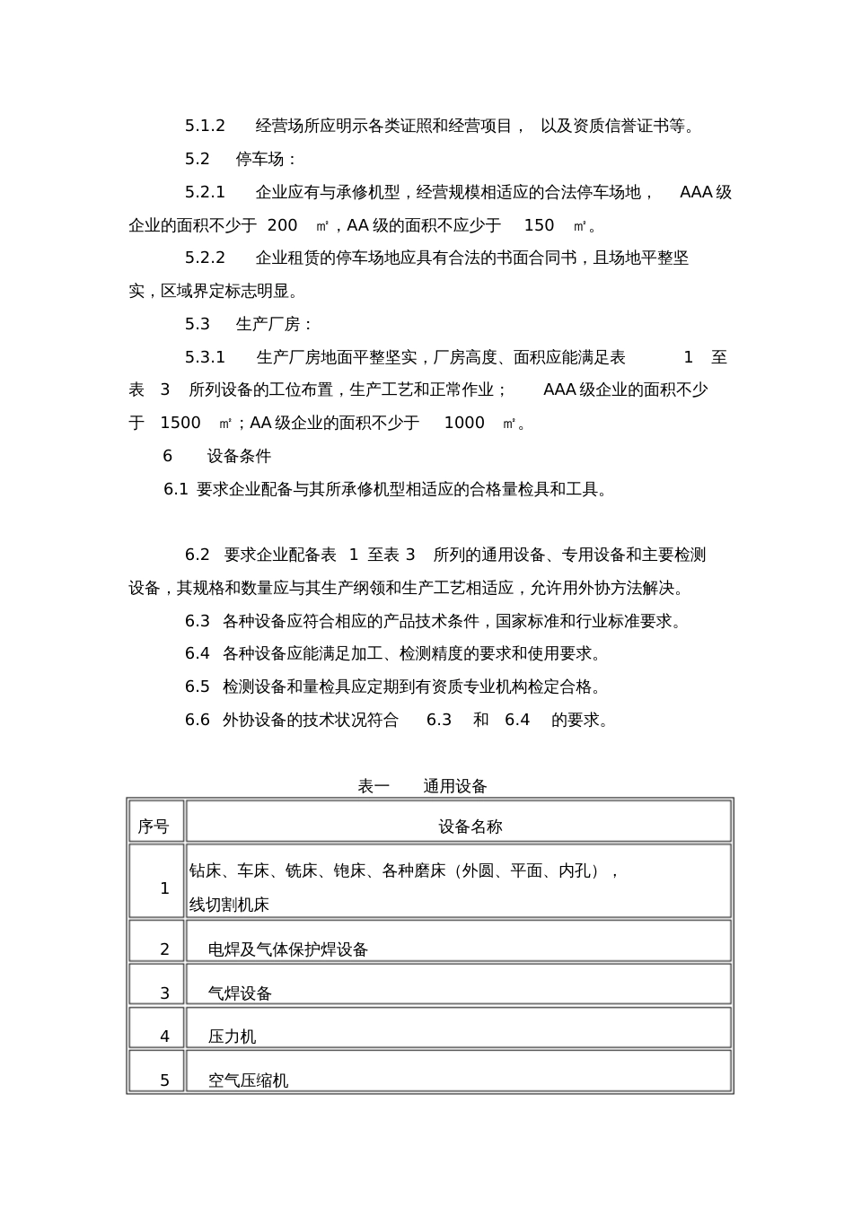 工程机械维修企业资质等级标准工程机械维修企业资质等级标准分为_第3页