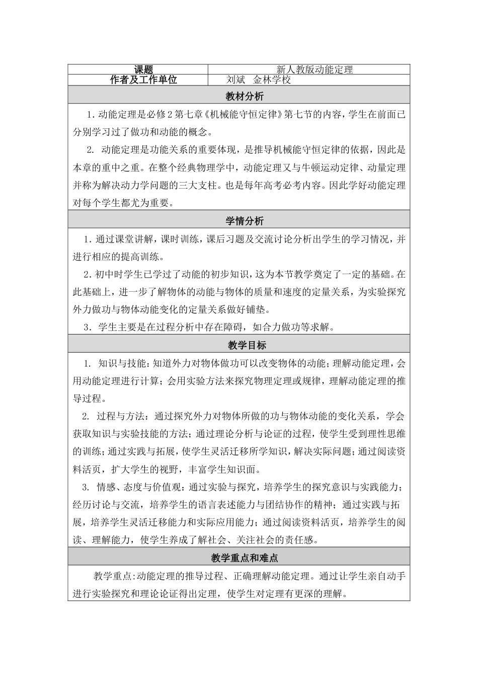 高中物理教学设计与反思[共6页]_第1页