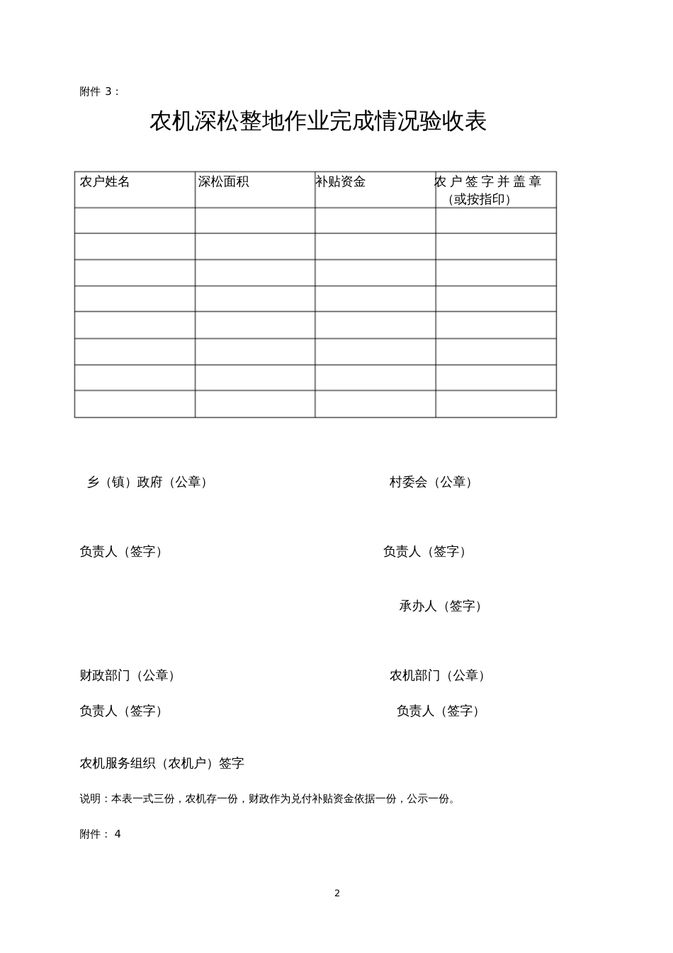 农机深松整地作业合同样本[共5页]_第2页