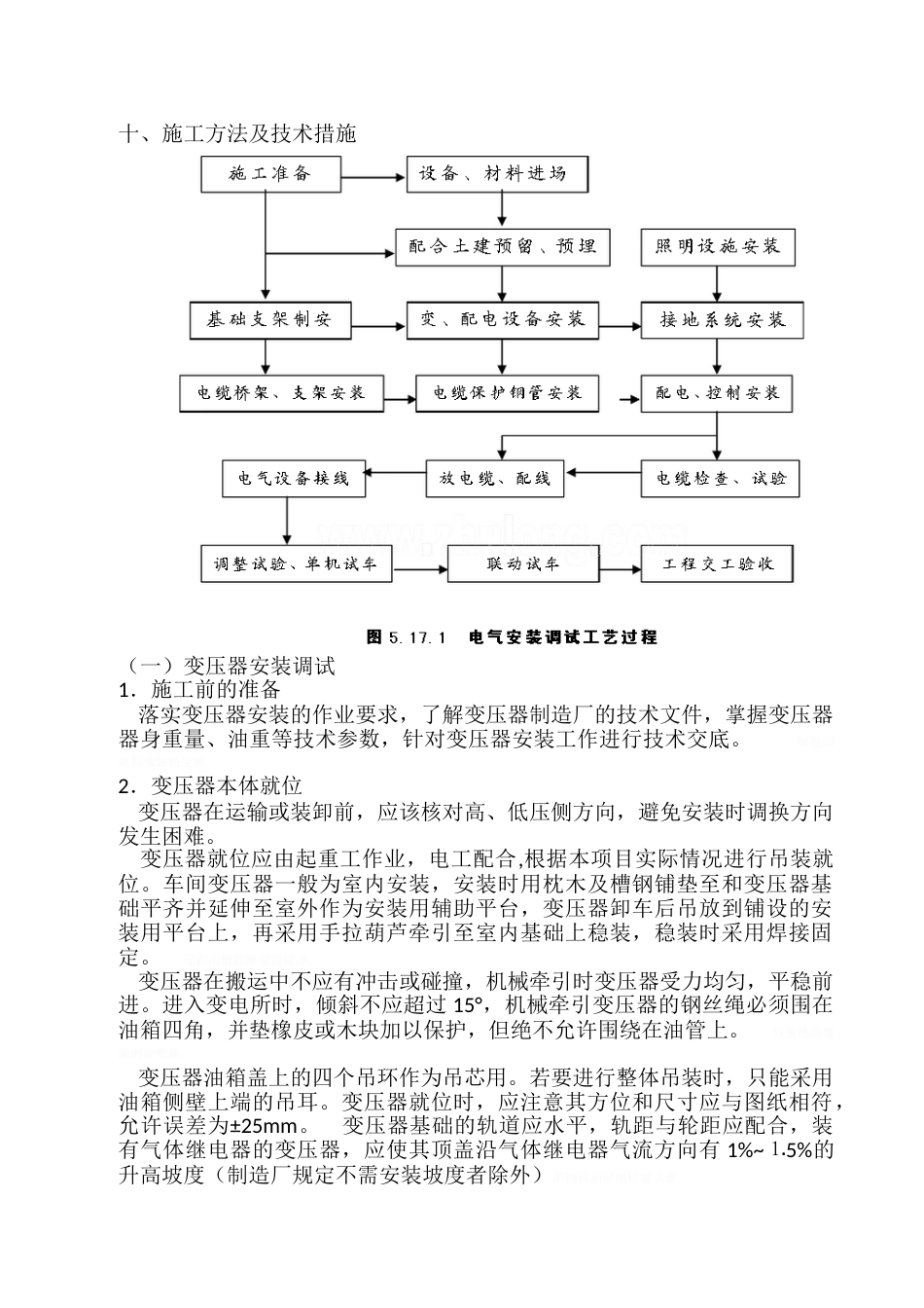 配电工程施工方案[共42页]_第1页