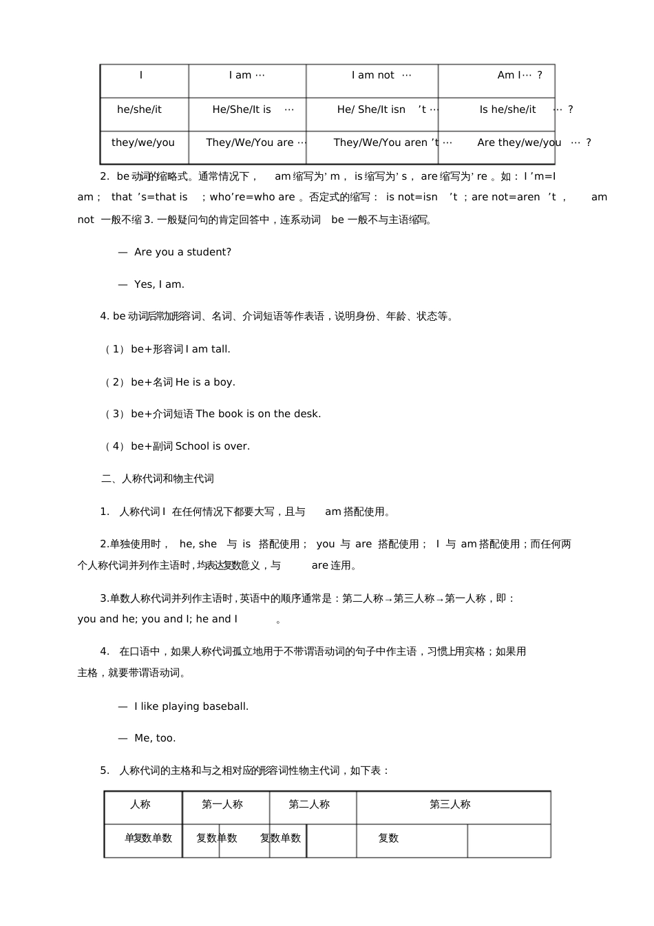 七年级英语上册Module1Myclassmates语法篇试题新版外研版2409_第2页