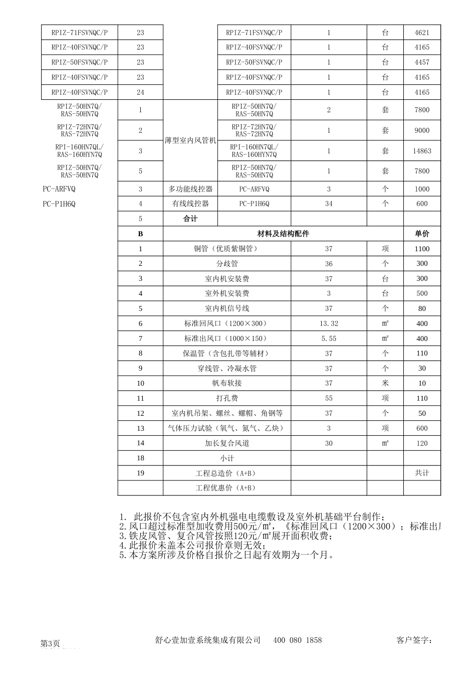 空调报价单模板7.31[共3页]_第3页