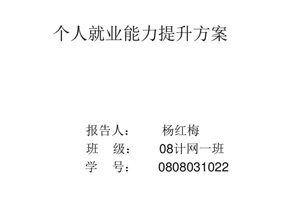 个人就业能力提升_第1页
