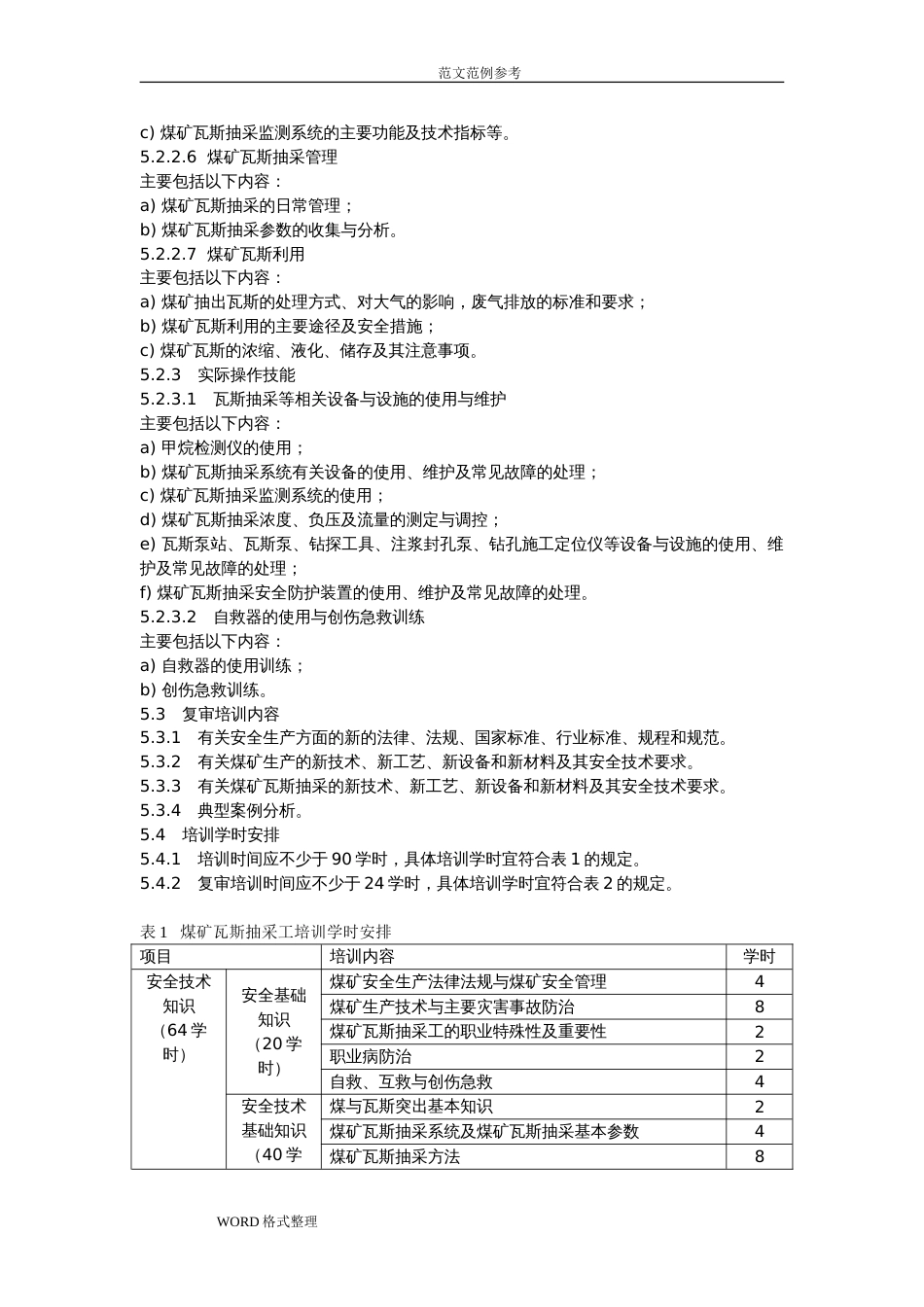 煤矿瓦斯抽采工安全技术培训大纲和考核标准[共64页]_第3页