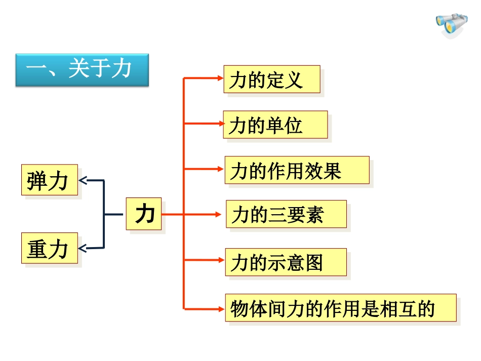 2014届中考物理复习专题课件第七章力_第2页