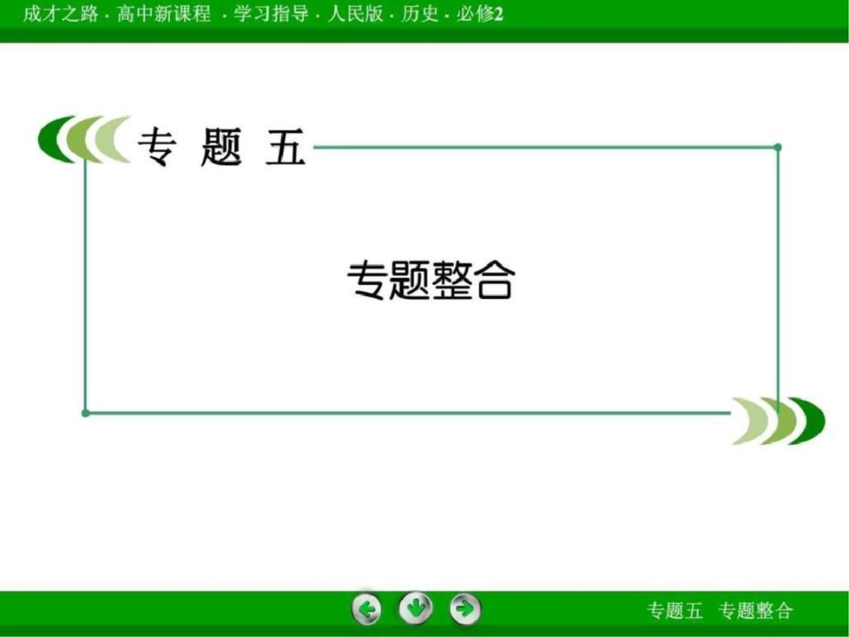 2019-2019学年高中历史人民版必修二)专题5走向世界的_第3页