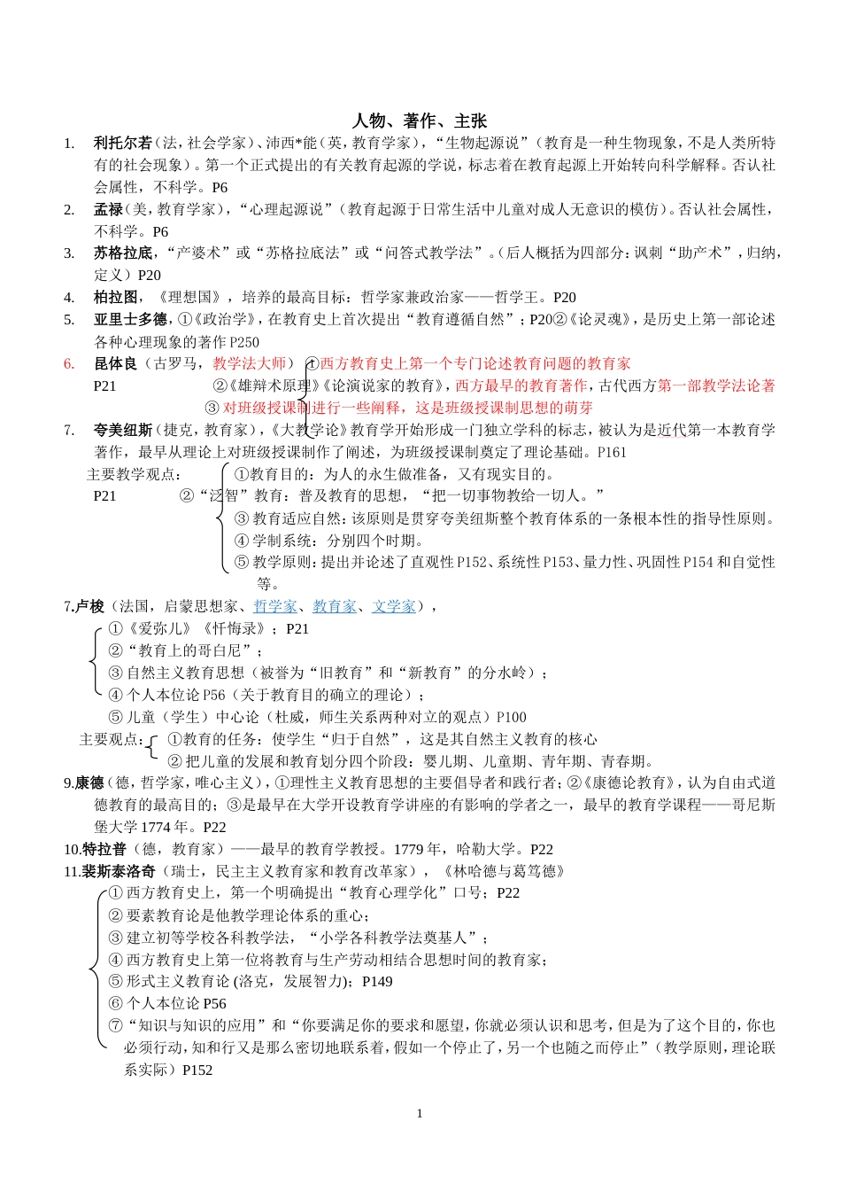 教师招聘考试知识点总结[共8页]_第1页