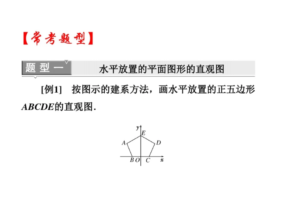 高中数学必修2立体几何优质课件：空间几何体的直观图_第3页